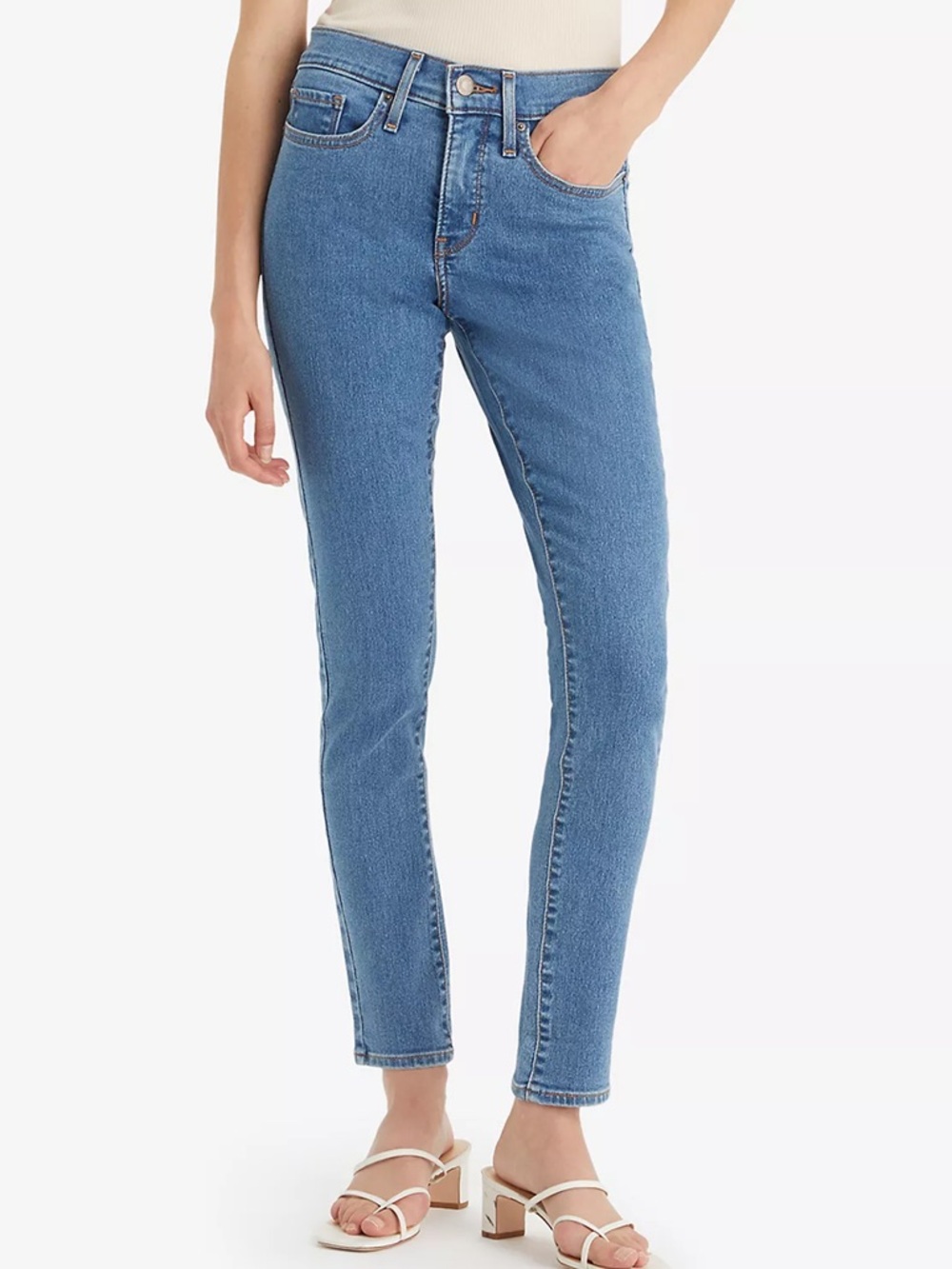 Levi's Light Blue Skinny Women’s Jeans FLAWED